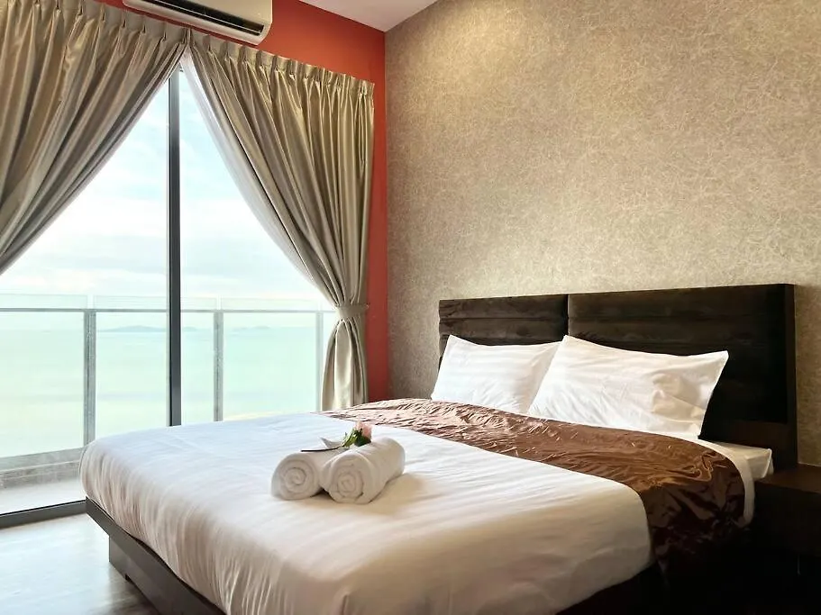 Lejlighed Melaka Silversc@Pe New Unit Seaview-4Pax/2Room