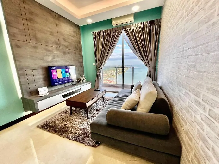 Lejlighed Melaka Silversc@Pe New Unit Seaview-4Pax/2Room Malaysia